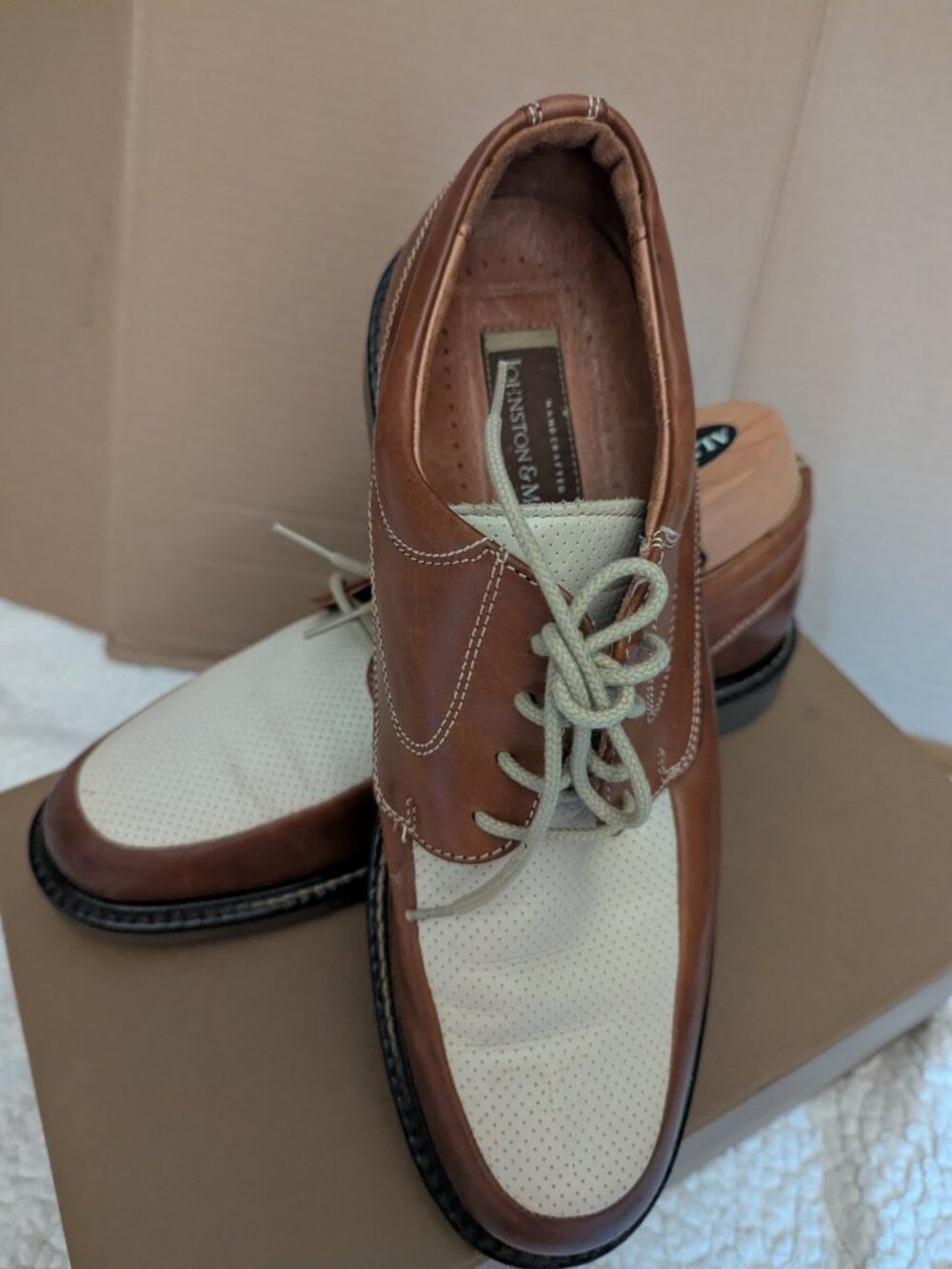 JOHNSTON MURPHY Mens Casual   Made in Italy 10.5